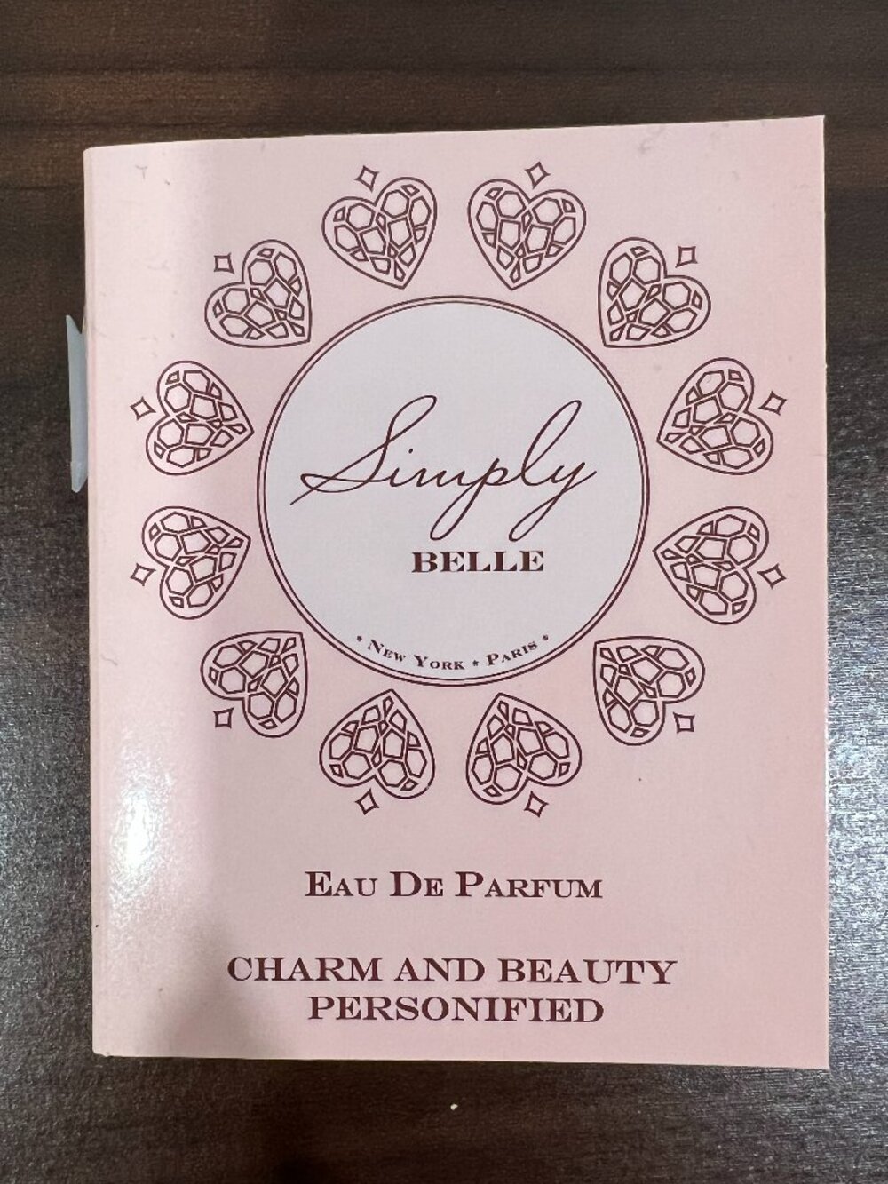 Simply Belle Eau De Parfum 1 ml Sample Size